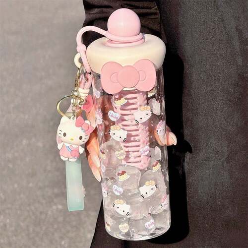 吸管水杯女生高颜值2026新款夏季耐高温大容量学生小巧便携随手杯