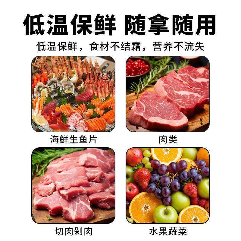 商用冷藏工作台直冷冷冻厨房饭店冰箱不锈钢冰柜保鲜双温平台雪柜