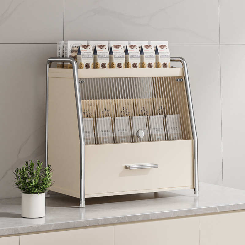 抽拉碗碟收纳架厨房置物架双层放碗盘沥水碗架密封碗柜碗筷餐具架