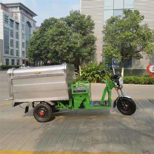 1500L电动清运车加厚车型升级不锈钢材质小区三轮垃圾清运车