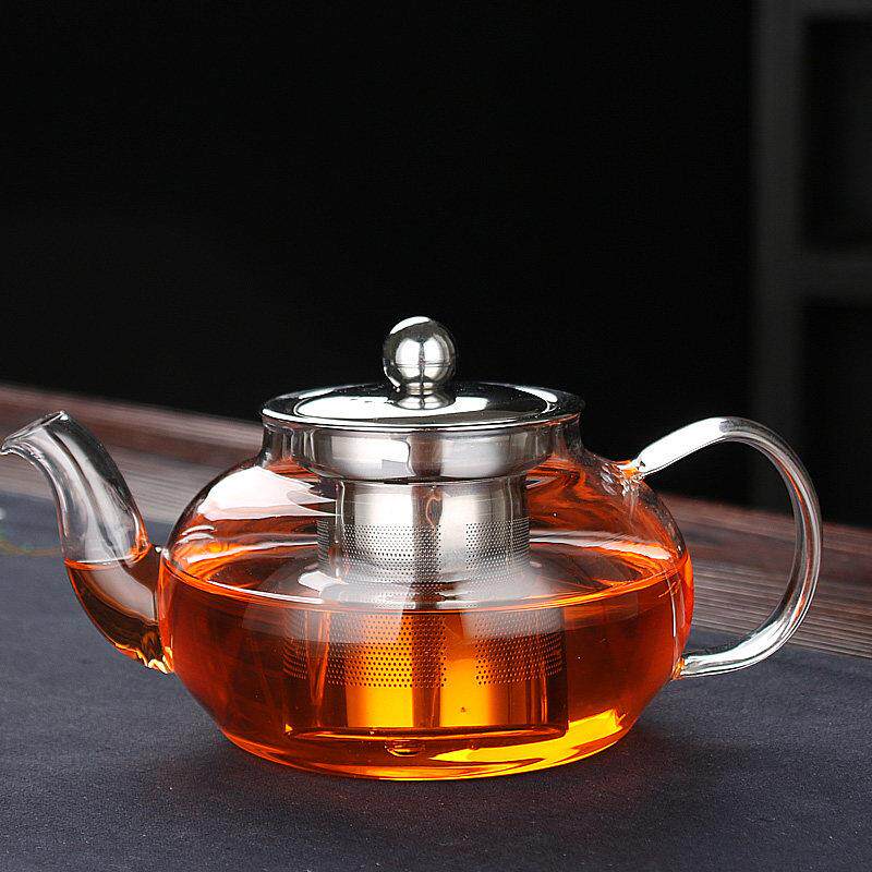 大容量泡茶壶耐热玻璃茶水分离滤茶壶冲茶器带过滤煮茶器加厚家用