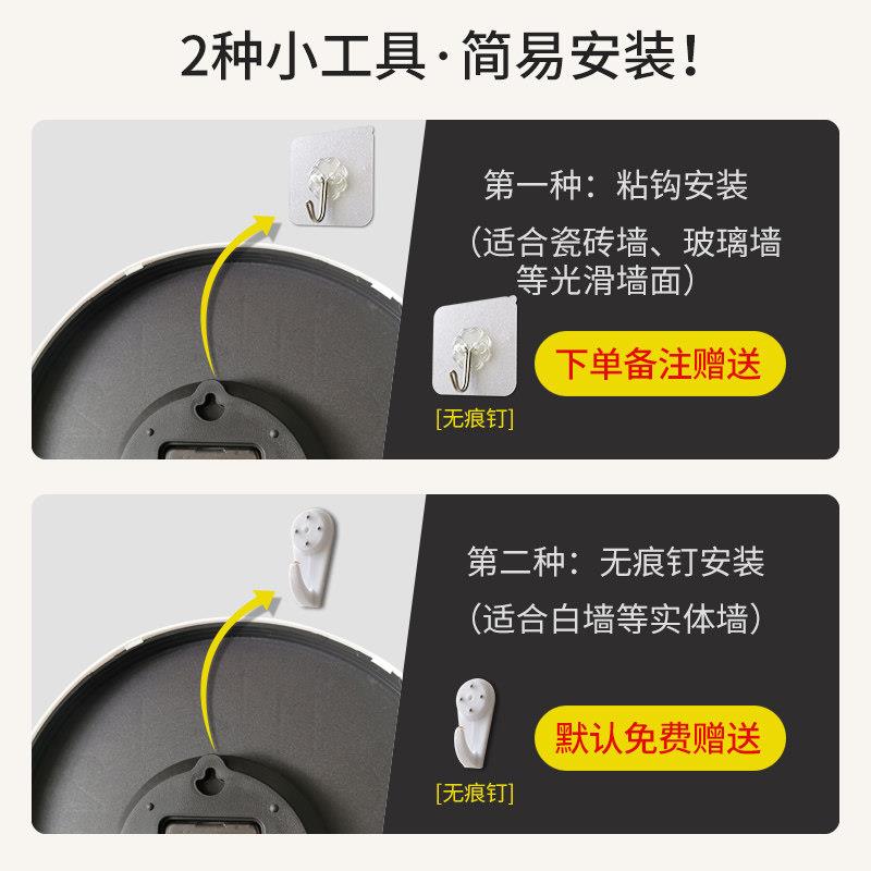欧式2016白大时客钟挂墙厅挂钟简约现代挂式卧钟表静气音室轻奢风