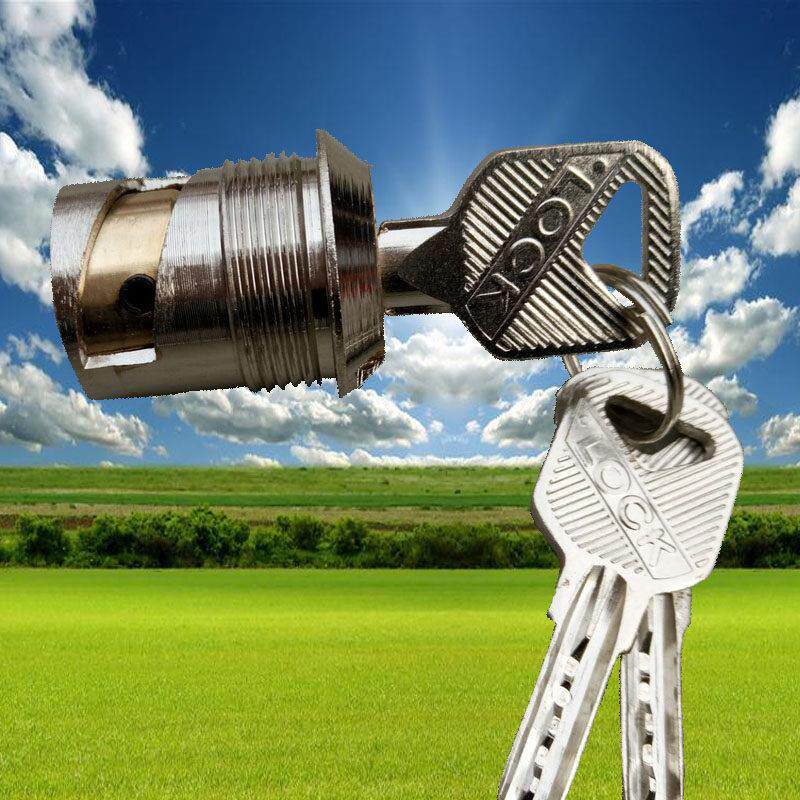 地锁 占位锁锁芯，铜锁芯，三角A型锁锁芯，防锈锁芯