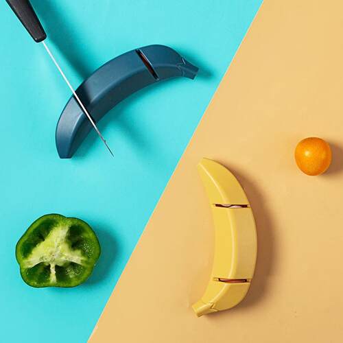 New Banana Sharpening Stone Knife Sharpener for Home Kitchen