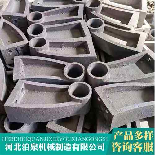 促销ZG25铸钢防撞支架 310-570桥梁立柱 保护栏牛角支撑 道路桥梁