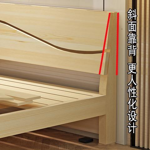 床家具儿童床单人床双人床实木床家具床简易床大床小床学生小孩床