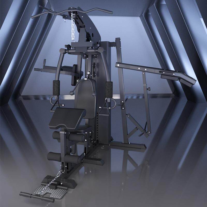 综合训练器家用三人站深蹲架大型器械套装组合健身房力量训练器