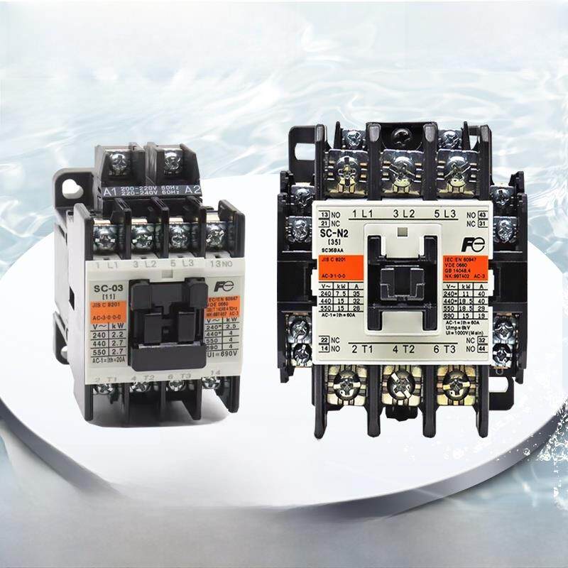 富士翻新交流接触器SC-0 03 4-1 05 5-1 N1 N2 N2S N3-G DC低压