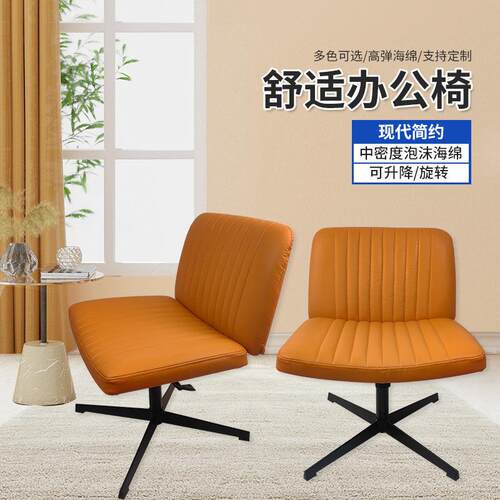 休闲椅现代简约升降旋转靠背椅 家居生活水洗猫抓布办公椅