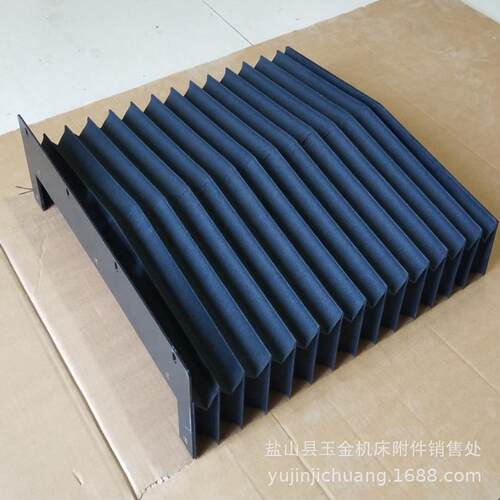 厂家生产机床导轨风琴防护罩伸缩式横梁立柱风琴式防尘罩防尘折布