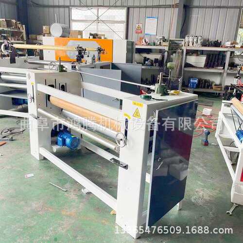 鸿腾单组分油性胶涂胶机木工单双面滚胶机水性胶自动下胶 可变速