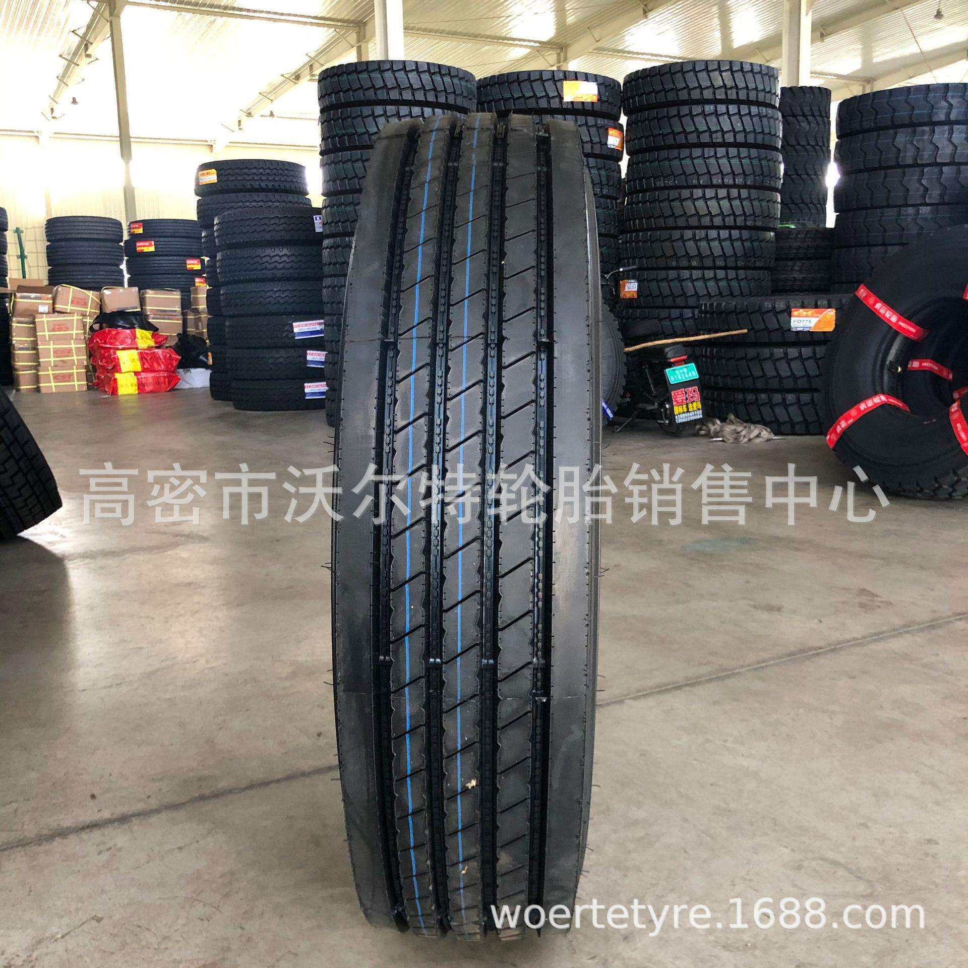 供应卡车轮胎12R22.5铝合金半挂油罐车真空钢丝轮胎