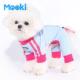 mookipet狗狗四脚衣服批发春夏季 比熊雪纳瑞小狗凉凉衣防脏 薄款