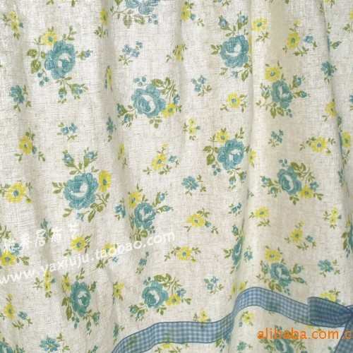 短135cmm01 窗帘橱柜门帘 风格蓝色帘 50台韩*洗手日