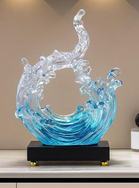 风生起艺酒公柜装饰品摆件家居饰品现代客厅电视柜办室招财工KOR