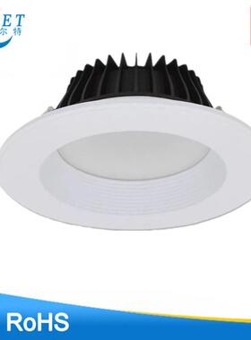 10寸筒灯射灯酒店大堂超市led嵌入式筒灯用开孔195-260mm30w40w