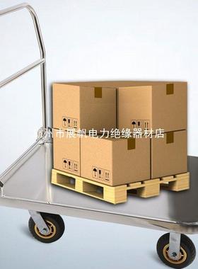 钢板推拉货手22274推车车搬运车车家用平板便小携拖车折叠小拉车