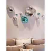 家居现代石头挂饰抽象装 创意背景墙墙上挂件 饰品壁饰挂饰工作室