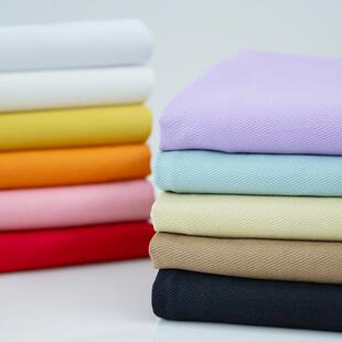 10*10全棉斜纹精梳棉彩牛仔布料 外套裤子吊带裙服装面料现货供应