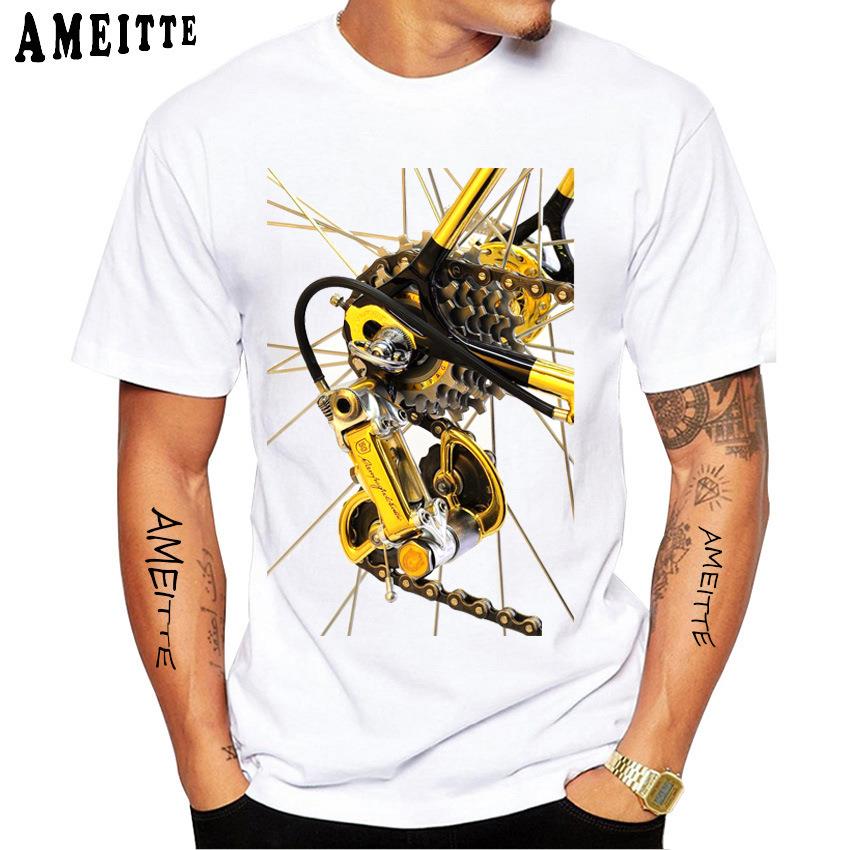 spare parts men round neck -shirt summer high quality