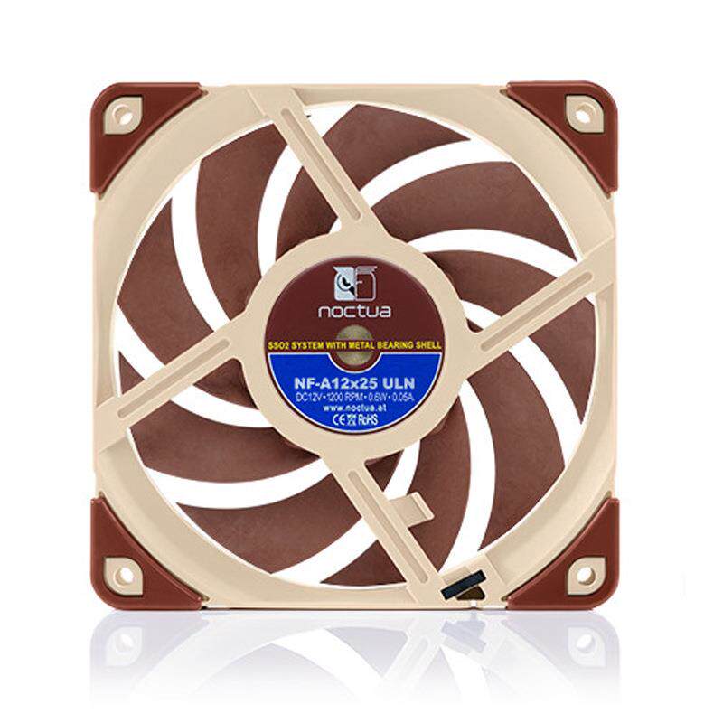 猫头鹰 NF-A12x25 12cm电脑风扇智能温控/4针/3针水冷排散热风扇