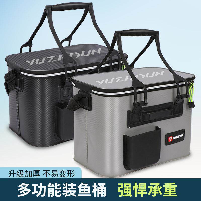 布纹箱超路亚钓鱼钓鱼活鱼水桶