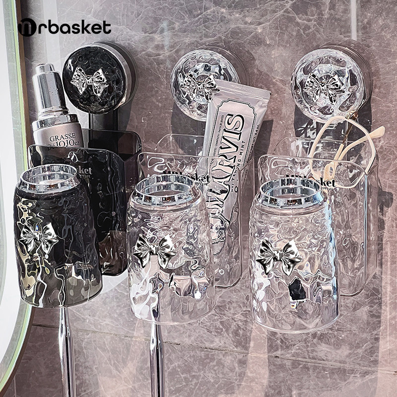 吸盘牙刷置物架免打孔壁挂式牙刷架卫生间刷牙杯牙缸架漱口杯涛森,家庭/个人清洁工具,牙刷架/牙具座,淘宝优惠券,粉丝福利购,淘宝优惠卷