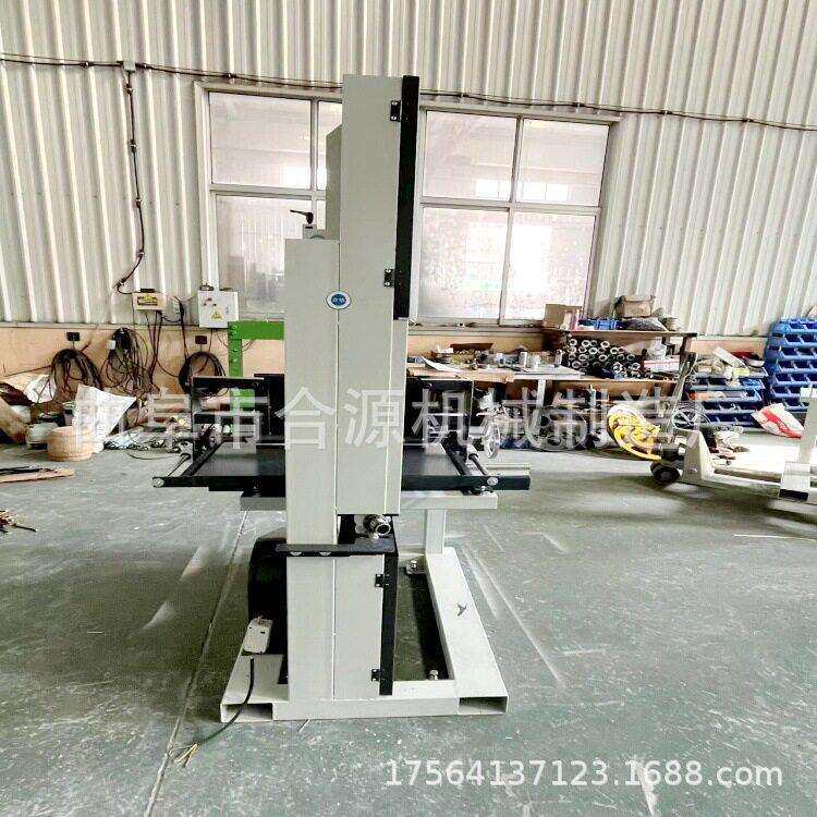立式木工带锯机 小型实木加工锯切机 45度倾斜木工带锯床锯缝窄