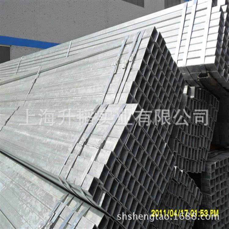 现货供应50*100*3.5镀锌方管材质Q235B