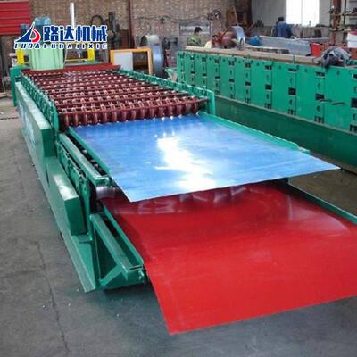 数型控压瓦机厂家现货全自动琉GOF璃瓦成设备压机单压层彩瓦钢瓦