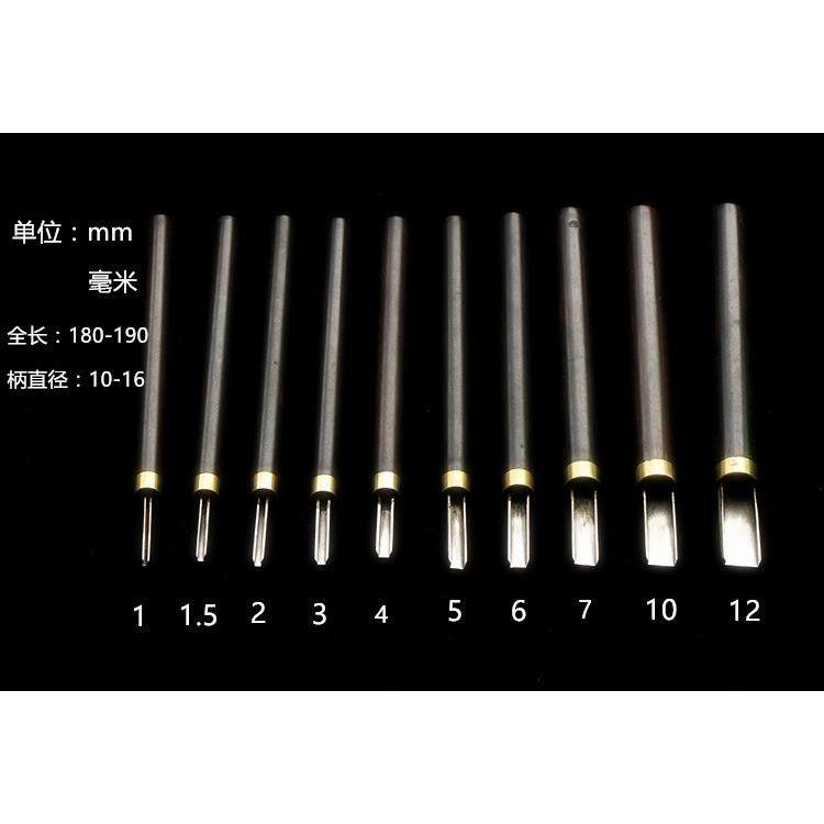 高档匠工人版画刀版画方口 方 版画槽刀 凹刀刀凹型刀刀版画具 木
