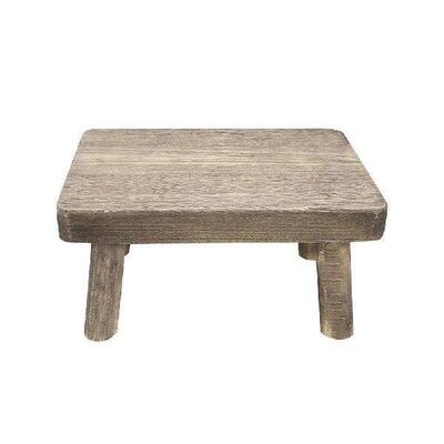 Kids Adults Closet Wooden Step Stool Home Decor Durable