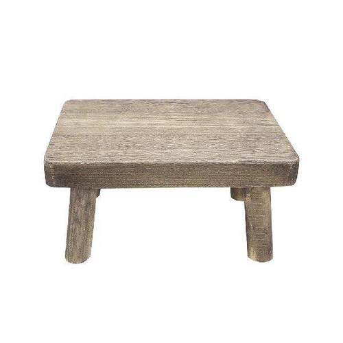 Kids Adults Closet Wooden Step Stool Home Decor Durable