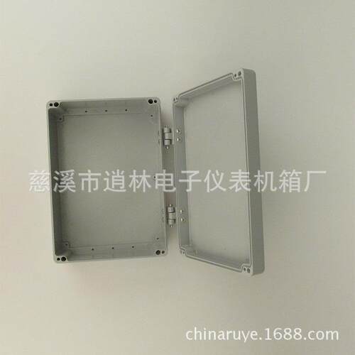 压铸铝防水盒 金属接线盒 翻盖仪表外壳 FA-68-1 100*210*300