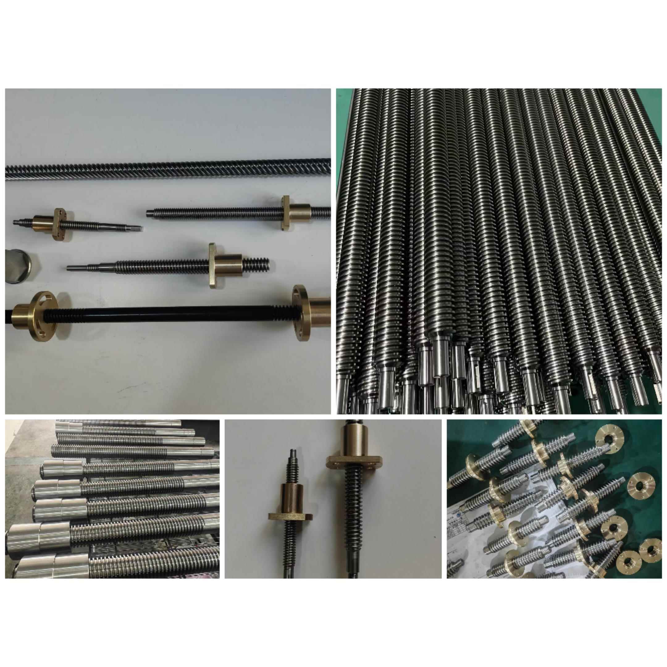定做丝杆非标定制梯形丝杆精密T型丝杠螺丝杆T形不锈钢正反牙螺杆