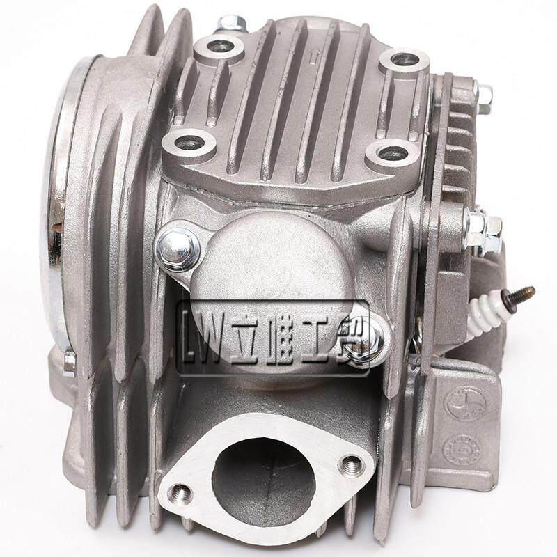 ATV沙滩车越野摩托车配件 卧式125cc发动机 缸头总成 套缸配件