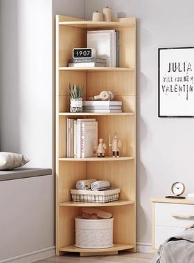 转角柜置物架客厅地简约RJS多储层一体窄缝物落柜纳柜书收柜靠墙