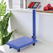 蓝超高精度电子台秤300kg电子称重商用精准卖菜计价台秤小型磅秤