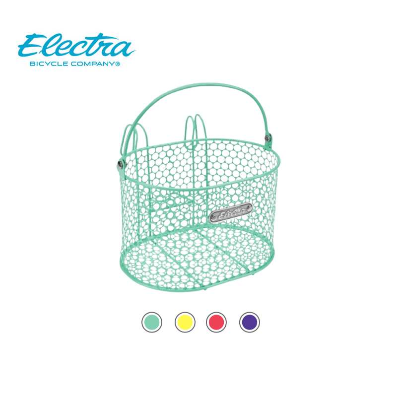 Electra 网格车篮置挂车篮儿童自行车置物小型车把篮通用配件