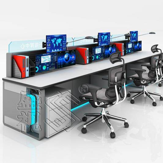 指挥中心调度工作台 中央操作台实验桌 物理实验室操作控制台