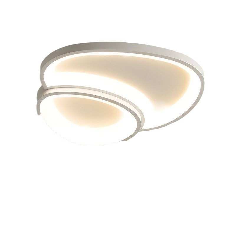 奶油风简约卧年灯房间灯书房网现代新款吸顶灯卧室主2023红北欧灯