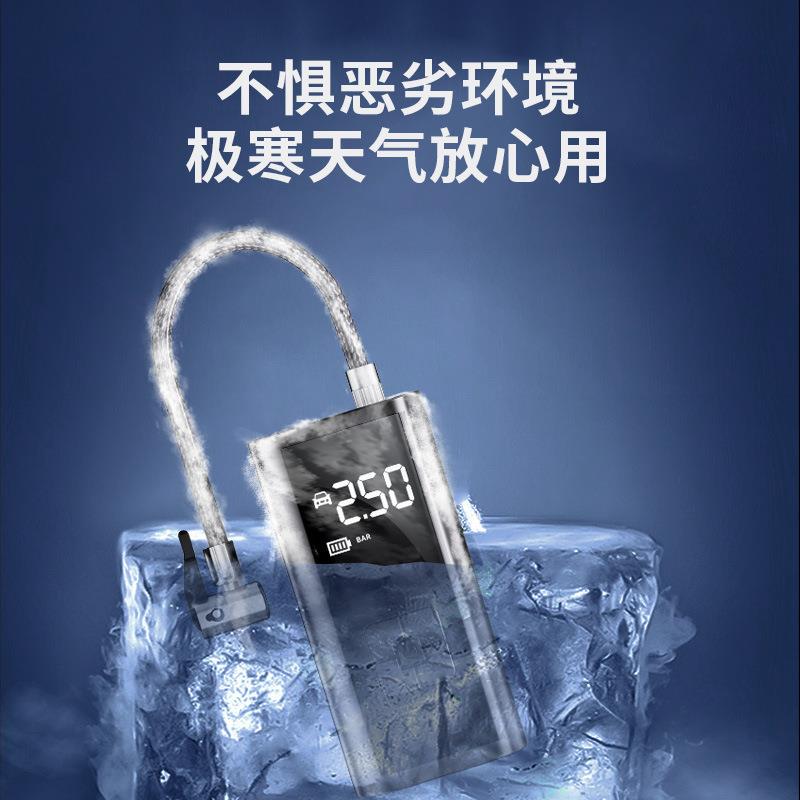 载充气泵汽车无180电打气泵汽动车车用便携式线轮胎冲气多功能打