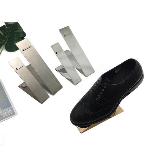 专卖店展金属鞋架展架商场台鞋/托陈列示展示道具不锈柜钢鞋子示