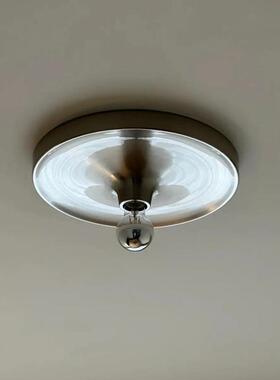 极物坊太空时代UFO金属壁灯包豪斯中古风过道走廊壁灯吸顶床头灯