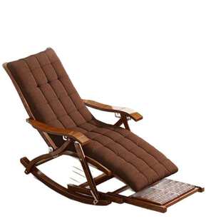 老人懒人阳台躺椅折叠楠竹午休午睡大人休闲椅家用逍遥