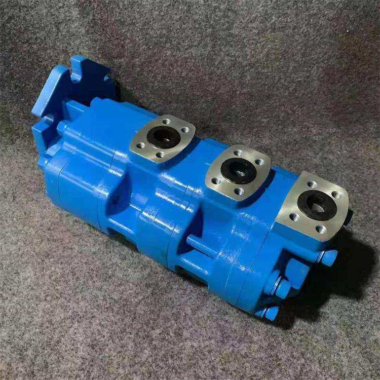 工程机械双联齿轮油泵G2020-6D15T7T,G2020-6D13T13T起重机油泵