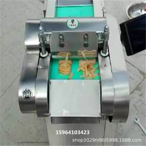 660型1000型切菜机电动食堂切菜机商用全自动不锈钢多功能切菜机