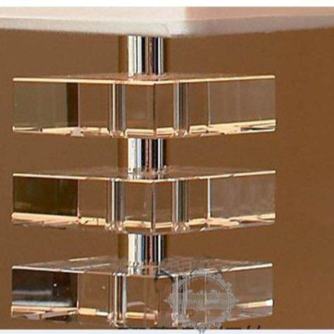 欧式水晶台灯卧室床头灯美式奢华现代北欧创意样板房客厅装饰