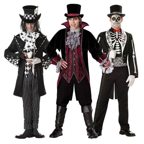 Halloween costume Female Ghost Day skull costume Vampire Que