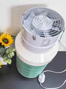 制空气化器D867IY简易净自大风量静音可调速适配123S2滤芯除灰尘